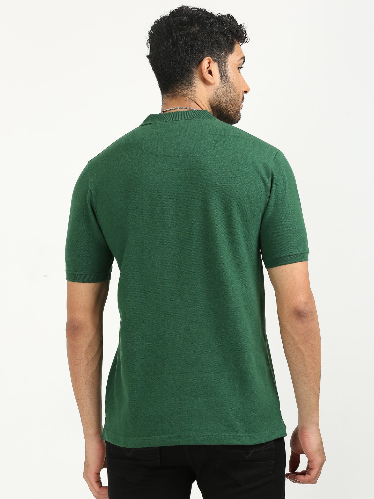 Forest Green Polo T Shirt