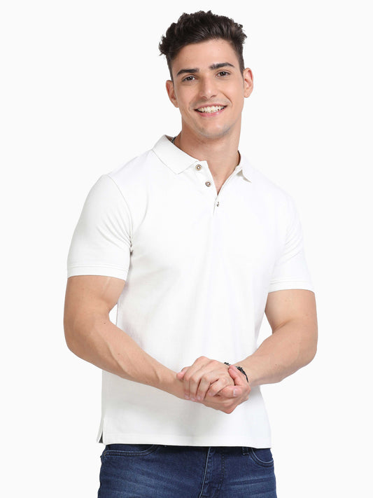 Polo T-shirt - White