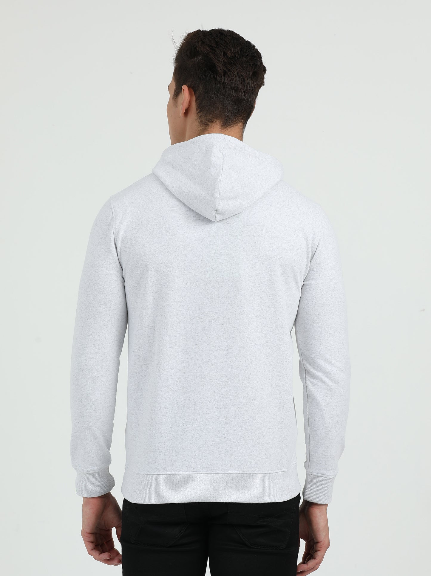 Sustainable Plain White Hoodie - Caslay