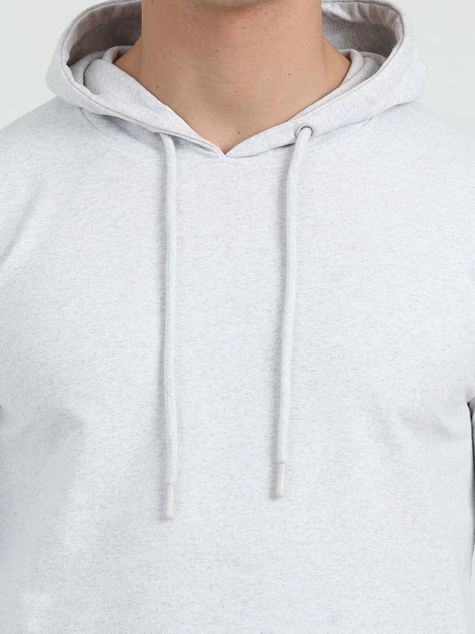 Sustainable Plain White Hoodie - Caslay