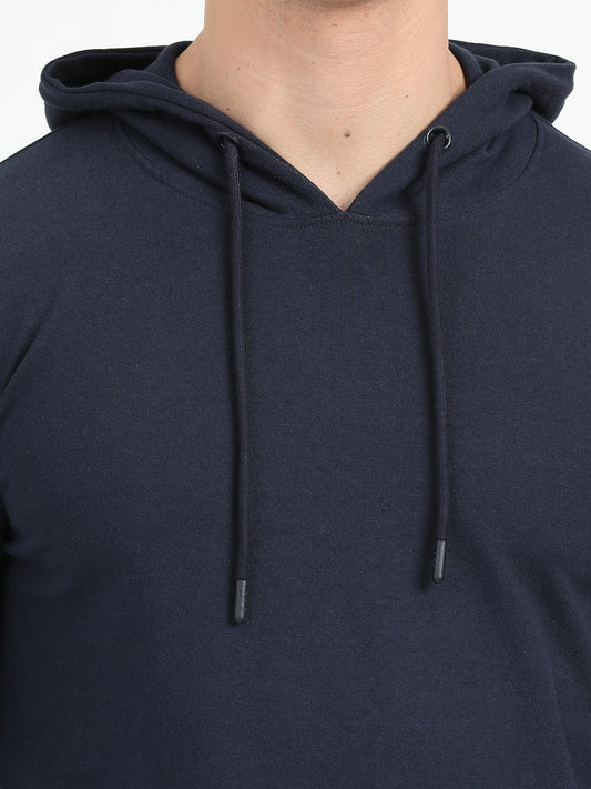 Sustainable Navy Blue Hoodie - Caslay