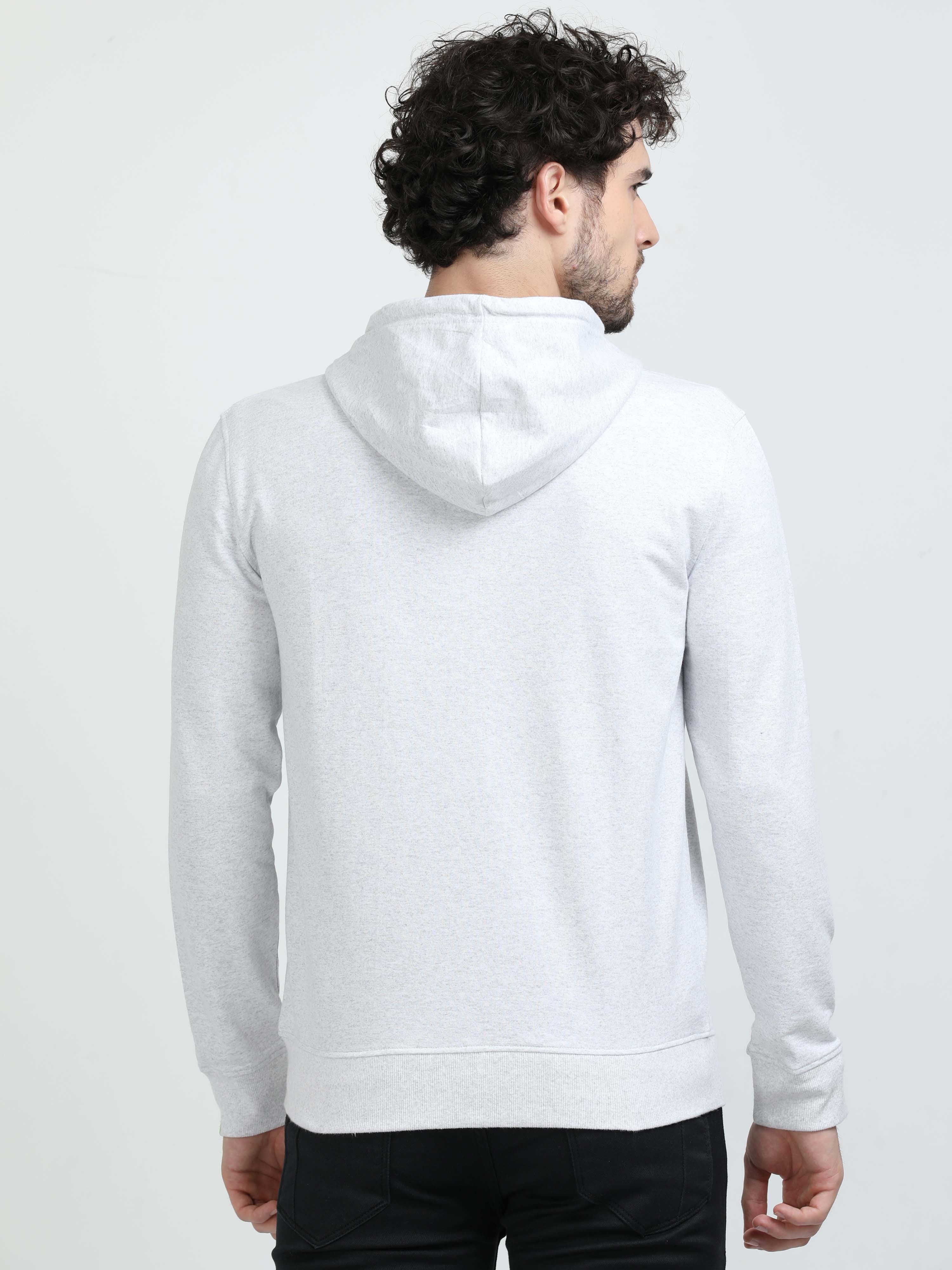 Sustainable White Hoodie