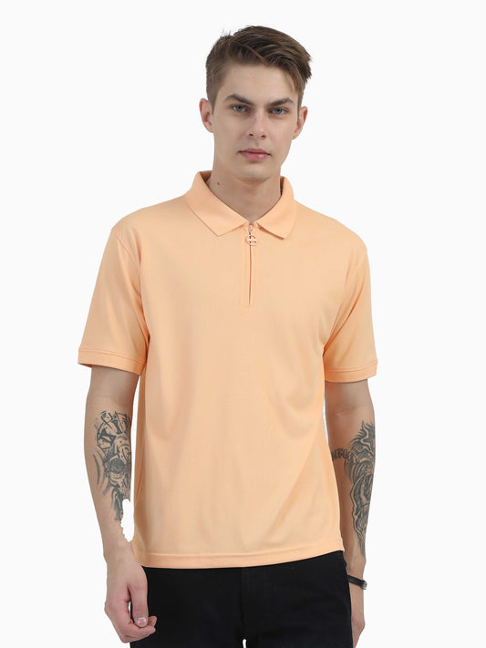 Quick Dry Polo - Peach Fuzz