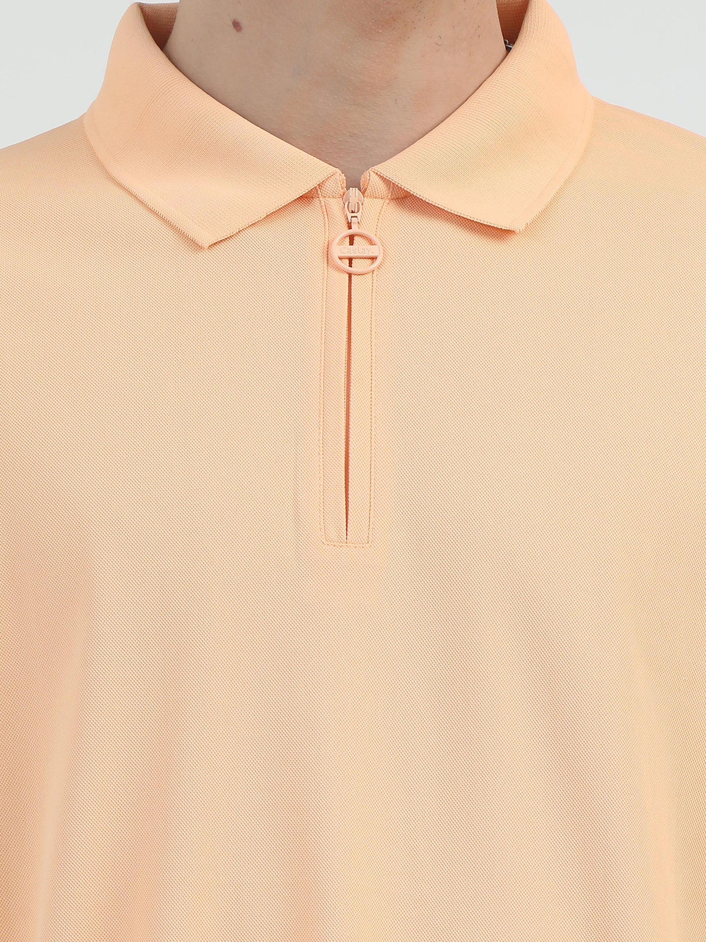 Caslay Quick Dry - Peach Fuzz Polo T-Shirt