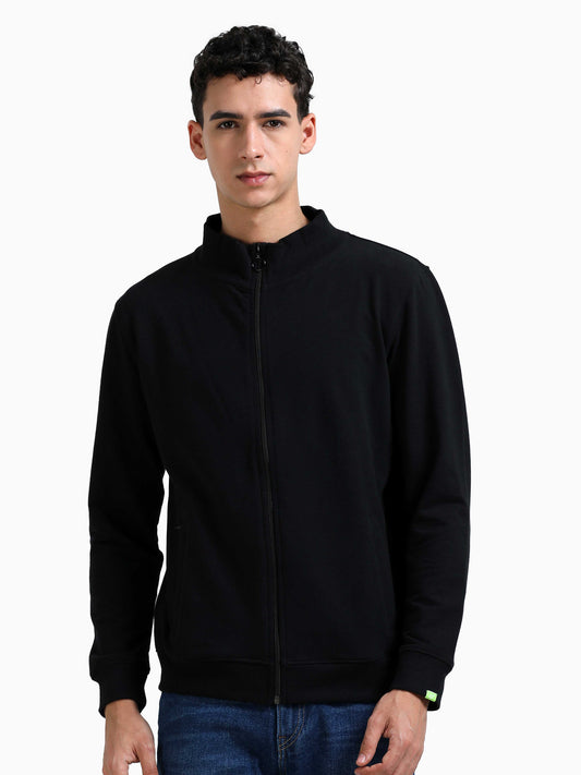 Highneck Jacket - Black