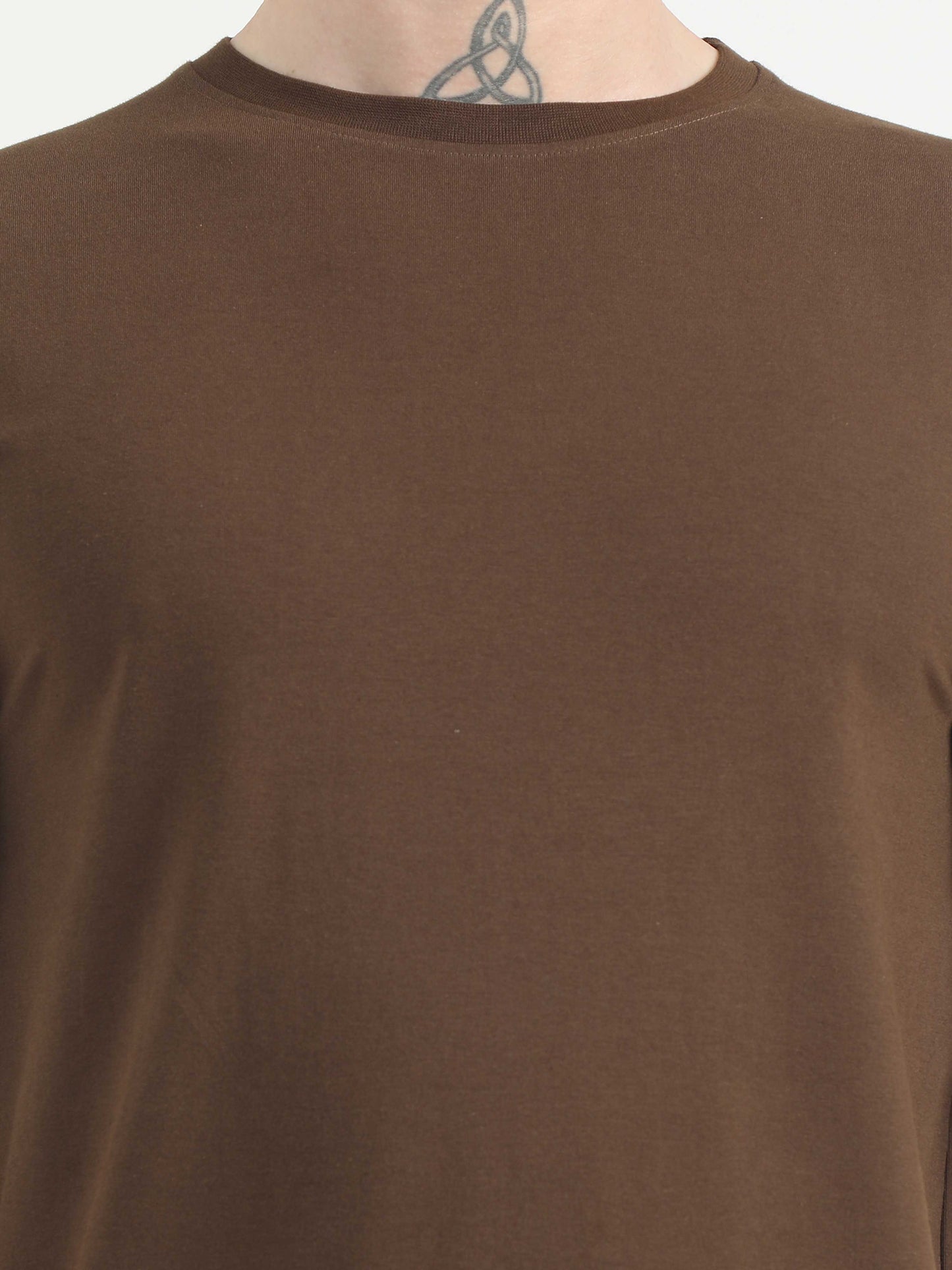 Mens Chocolate Brown T-Shirt