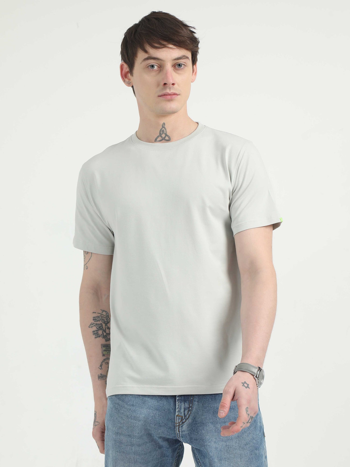 Light Grey T-Shirt for Men 