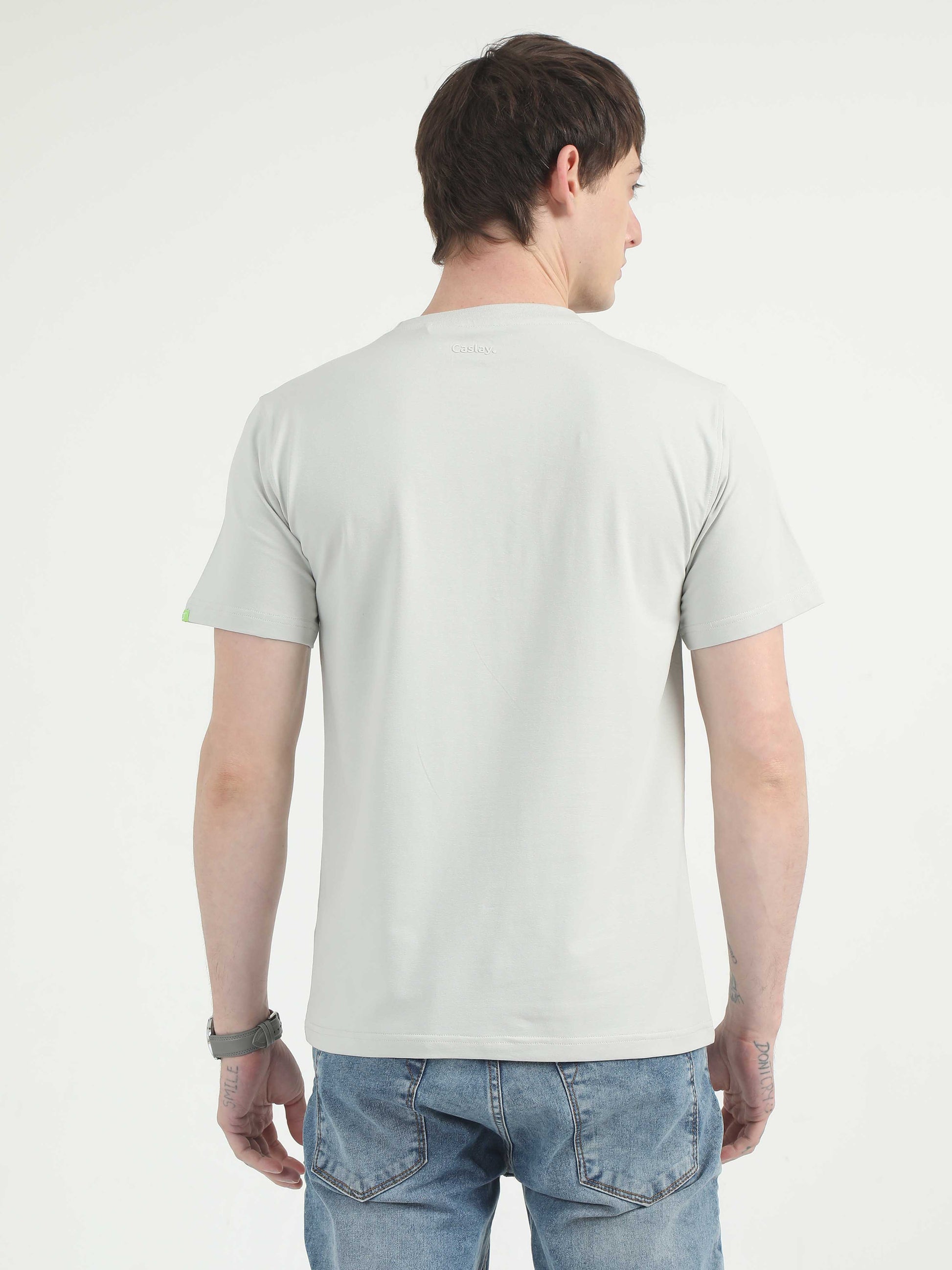 Light Grey T-Shirt for Men 