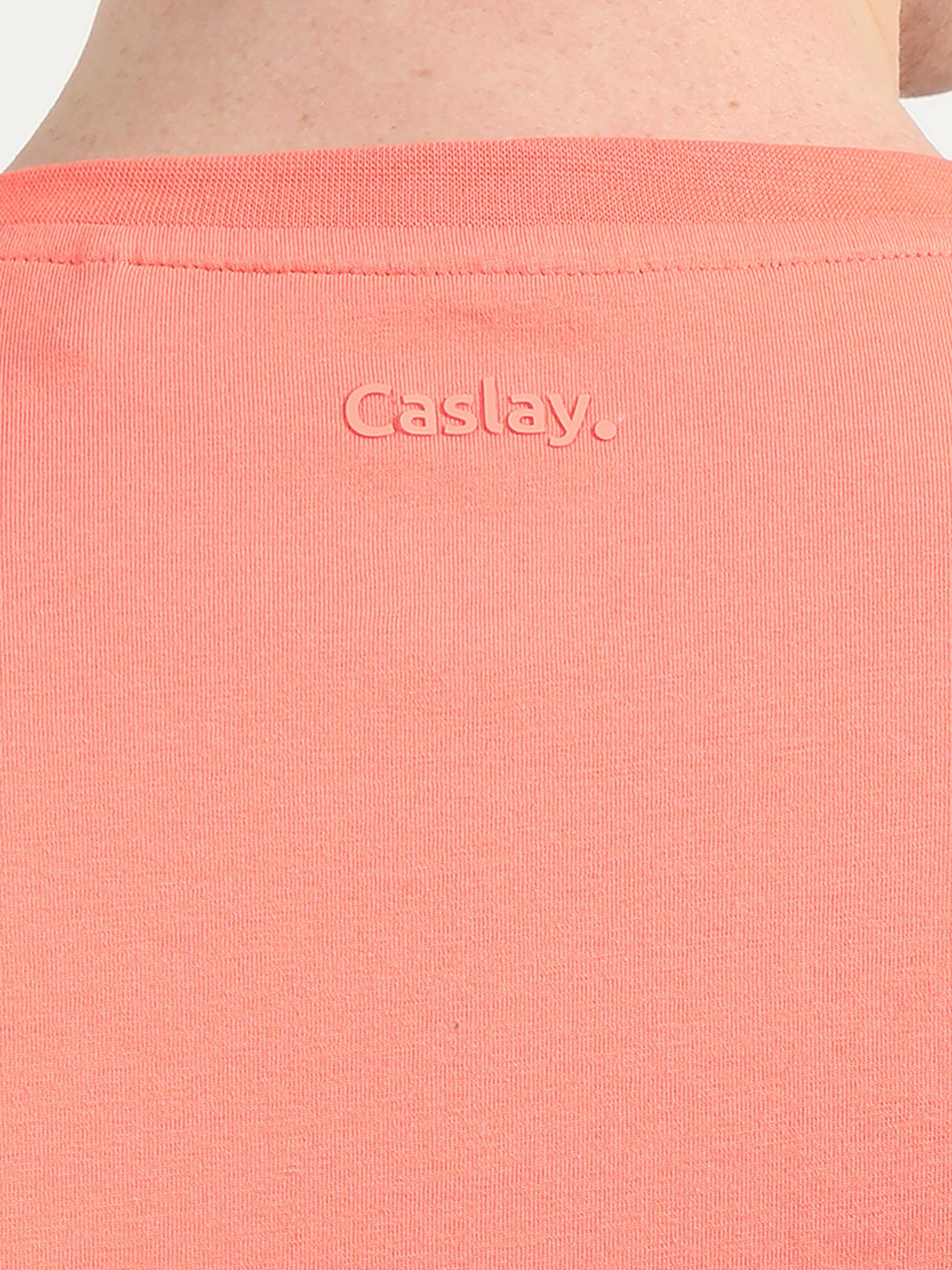 Mens Plain Orange T-Shirt