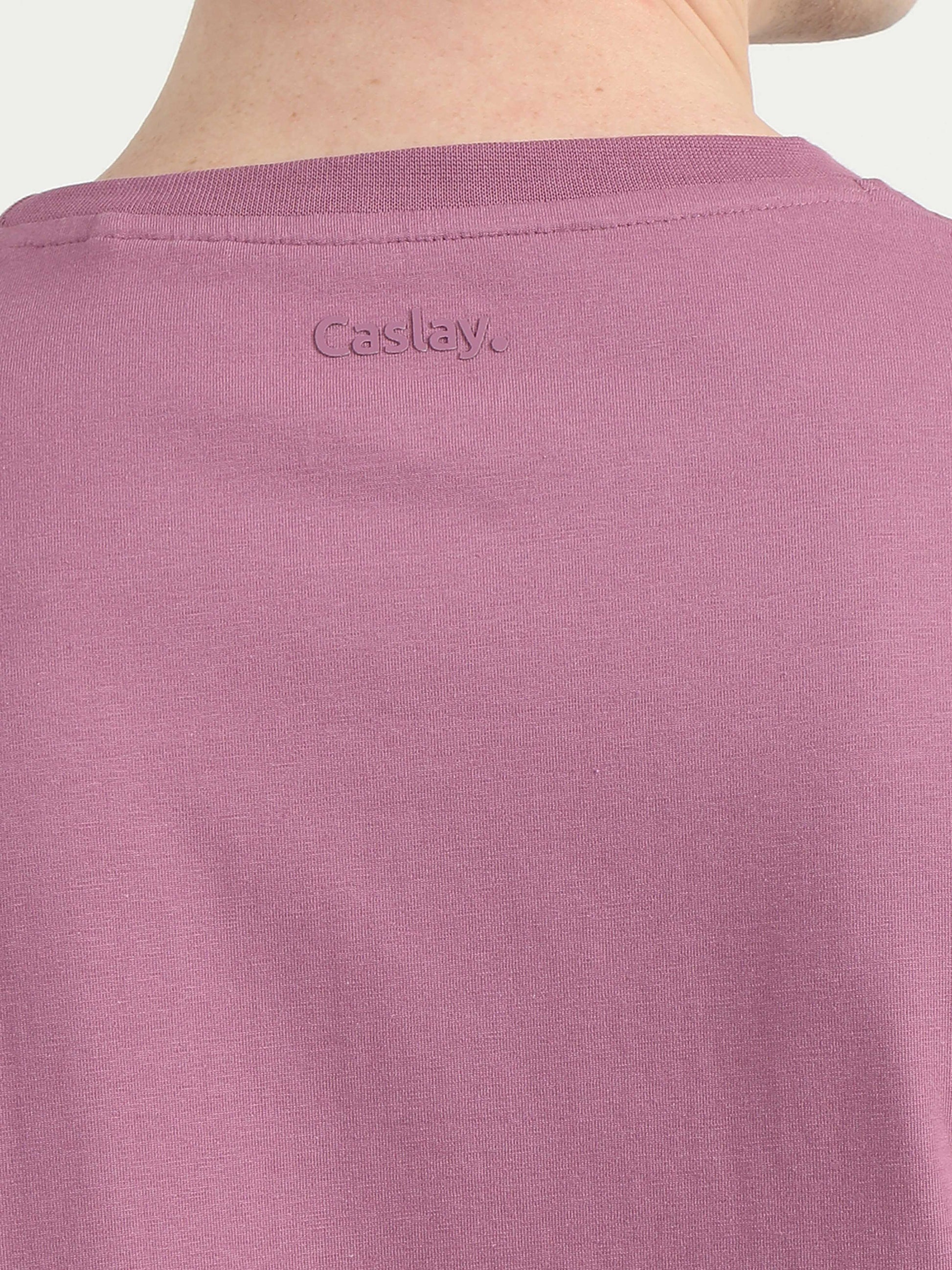 Plain Purple T-Shirt for Men 