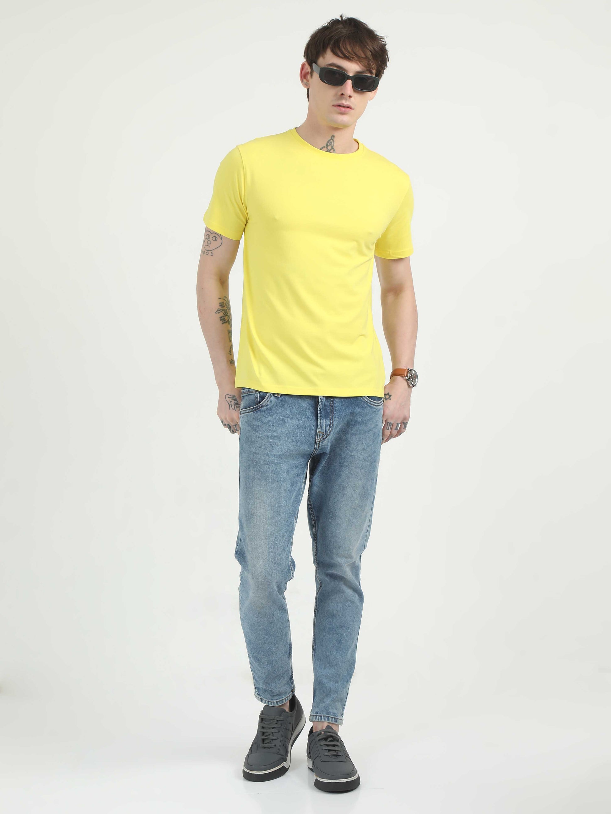  Light Yellow T Shirt 