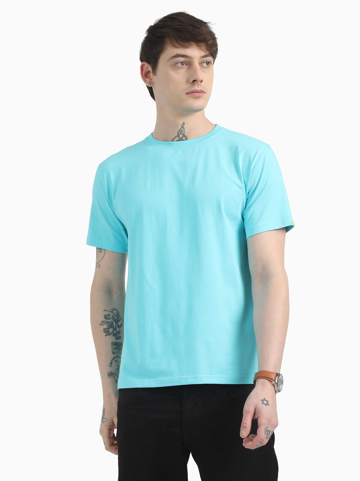 Organic Crew - Curracao Blue