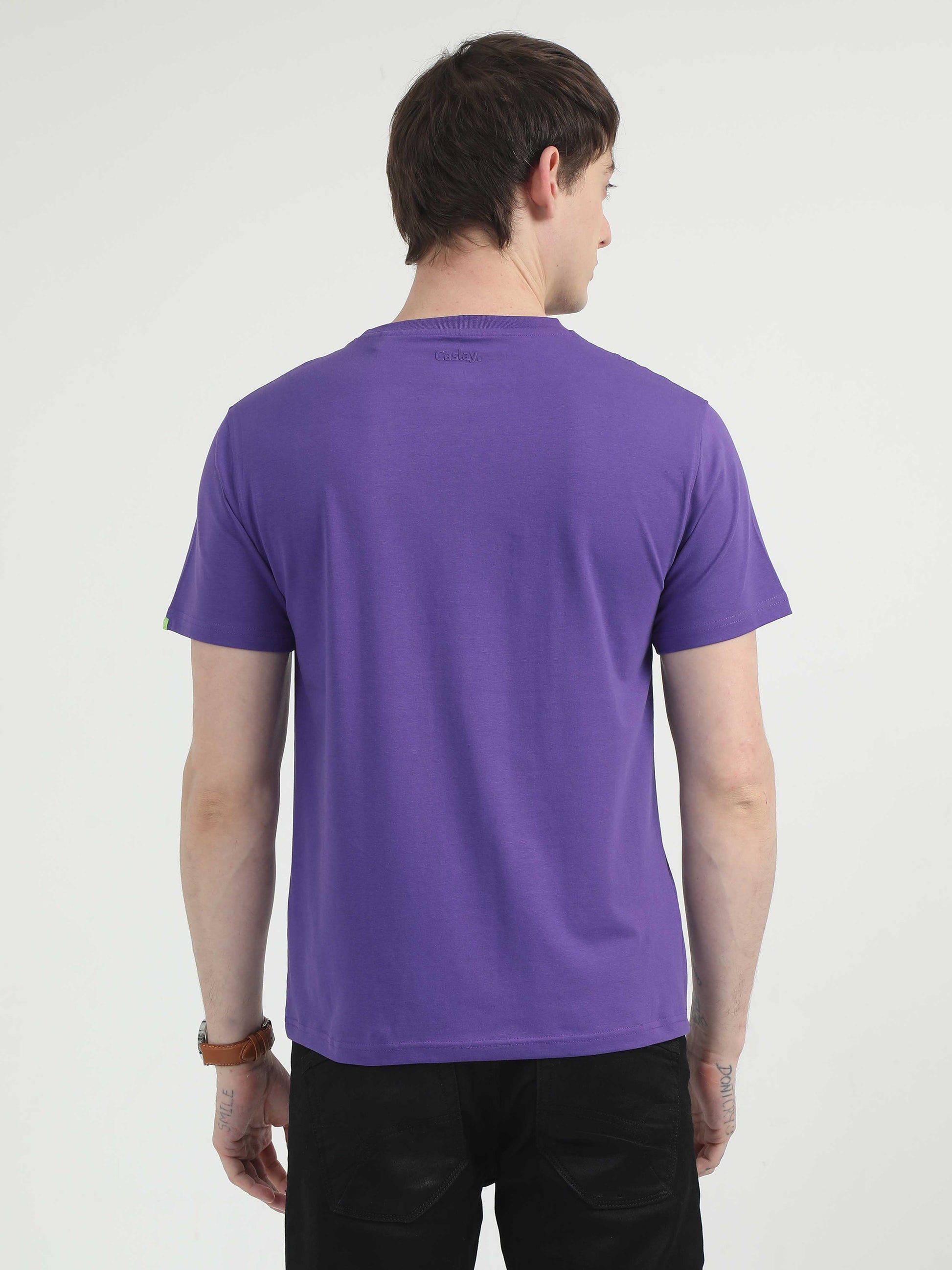 Violet T-Shirt for Men 