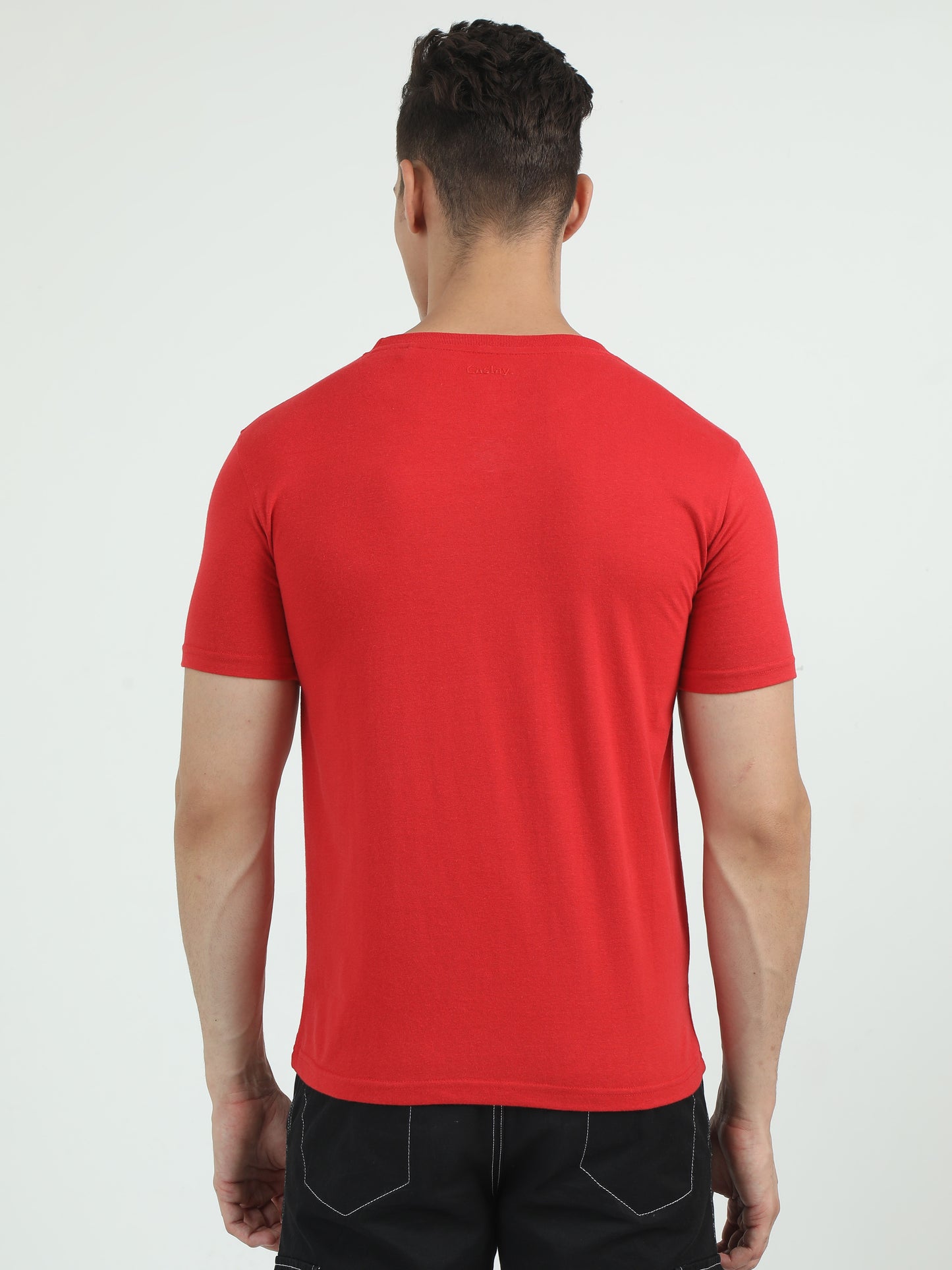 Red Sustainable Cotton T Shirt