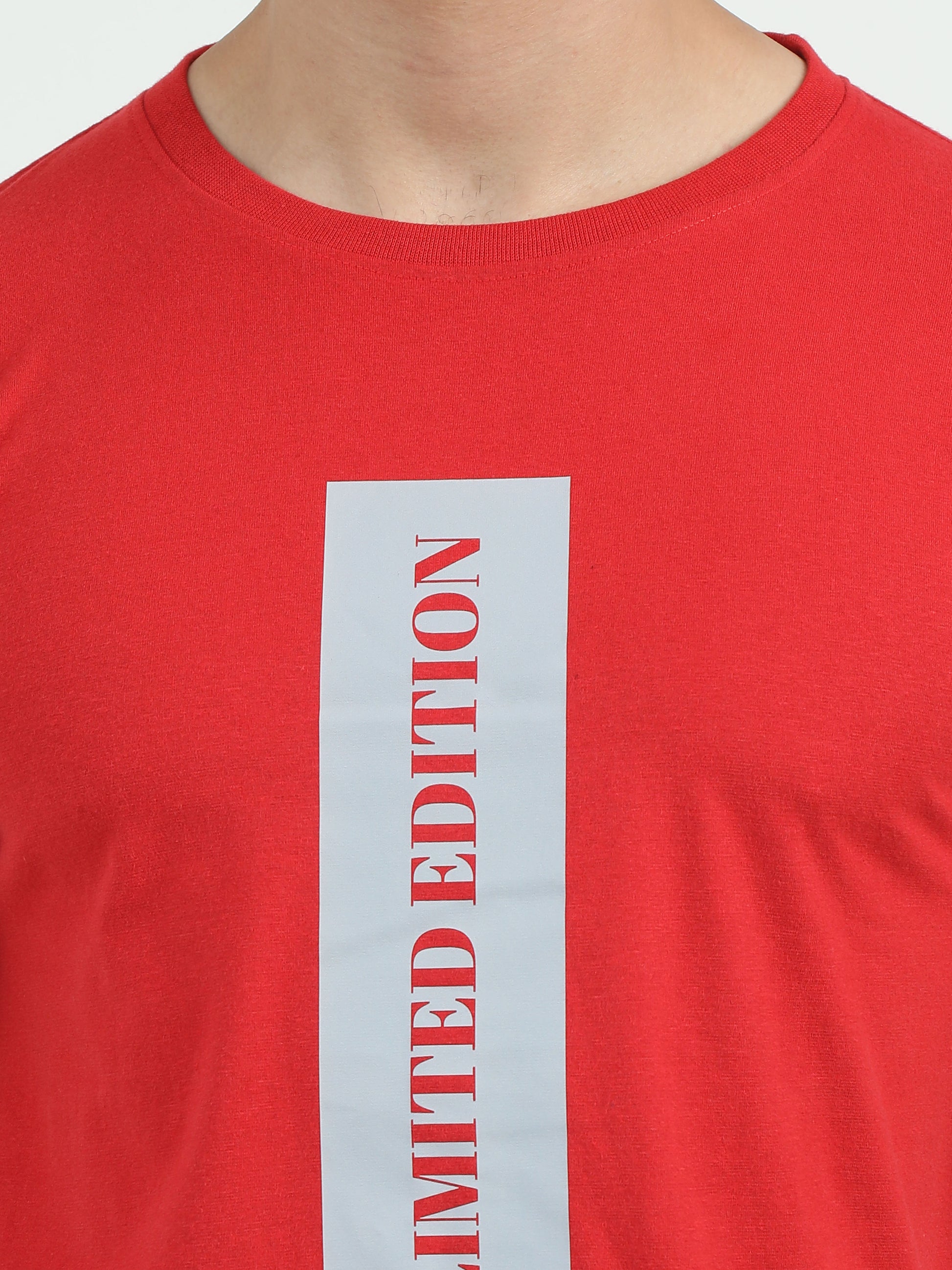 Red Sustainable Cotton T Shirt