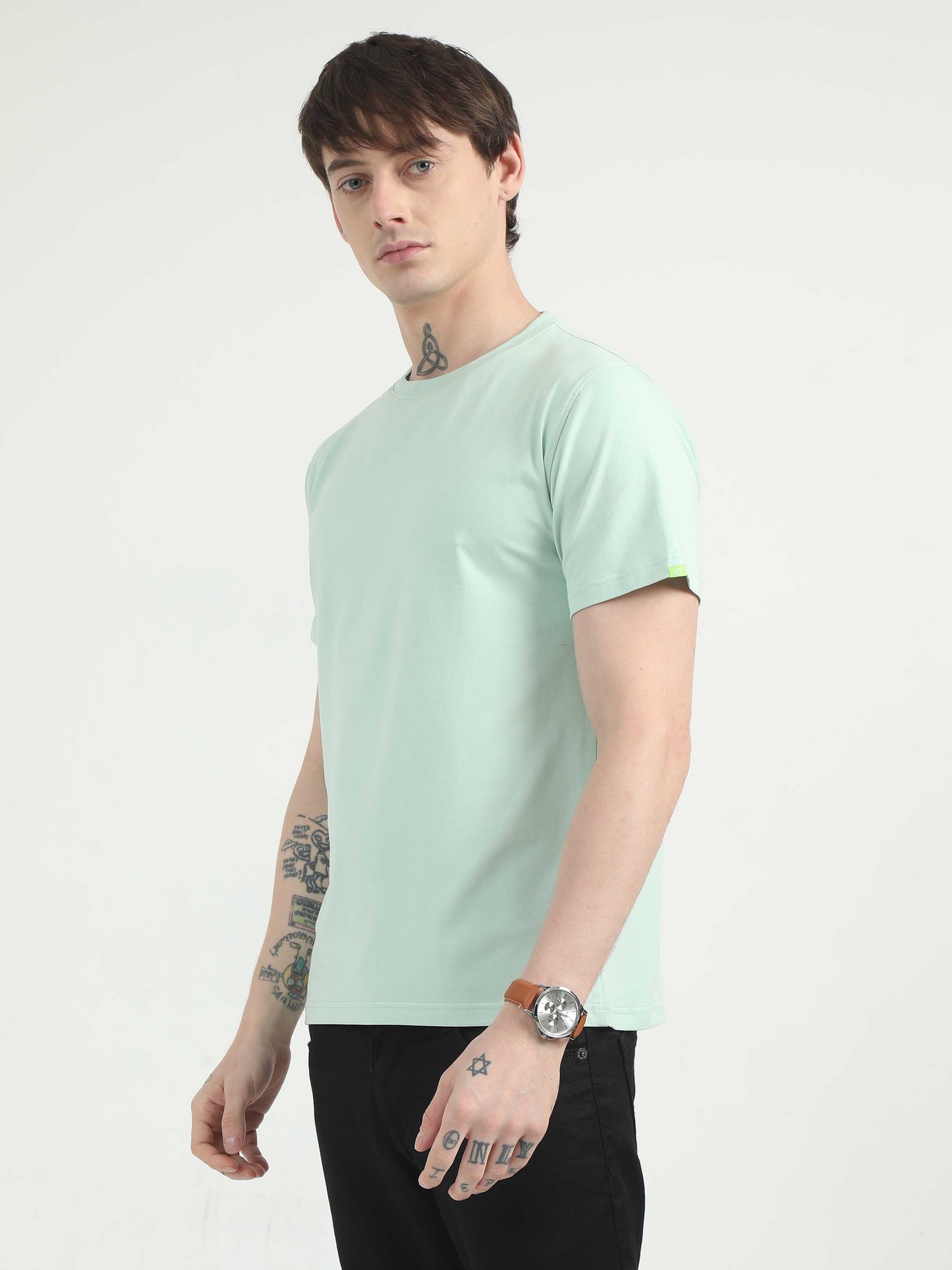 Light Green T-Shirt for Men