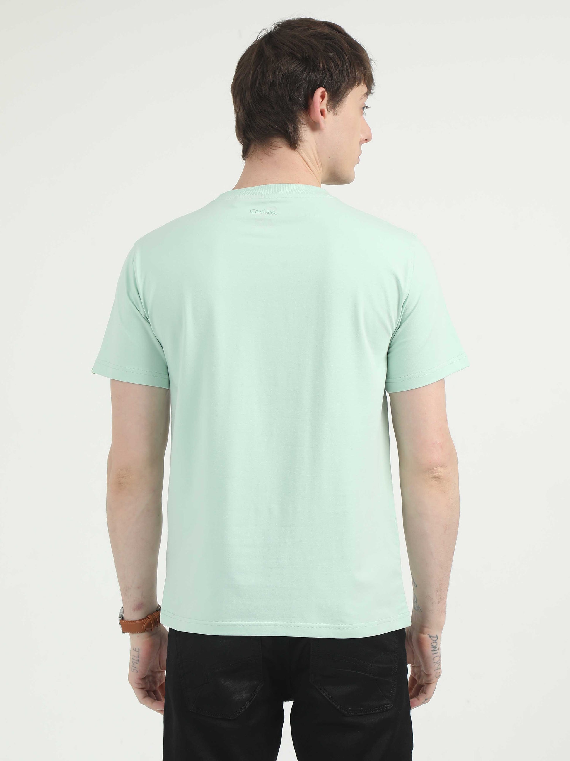 Light Green T-Shirt for Men