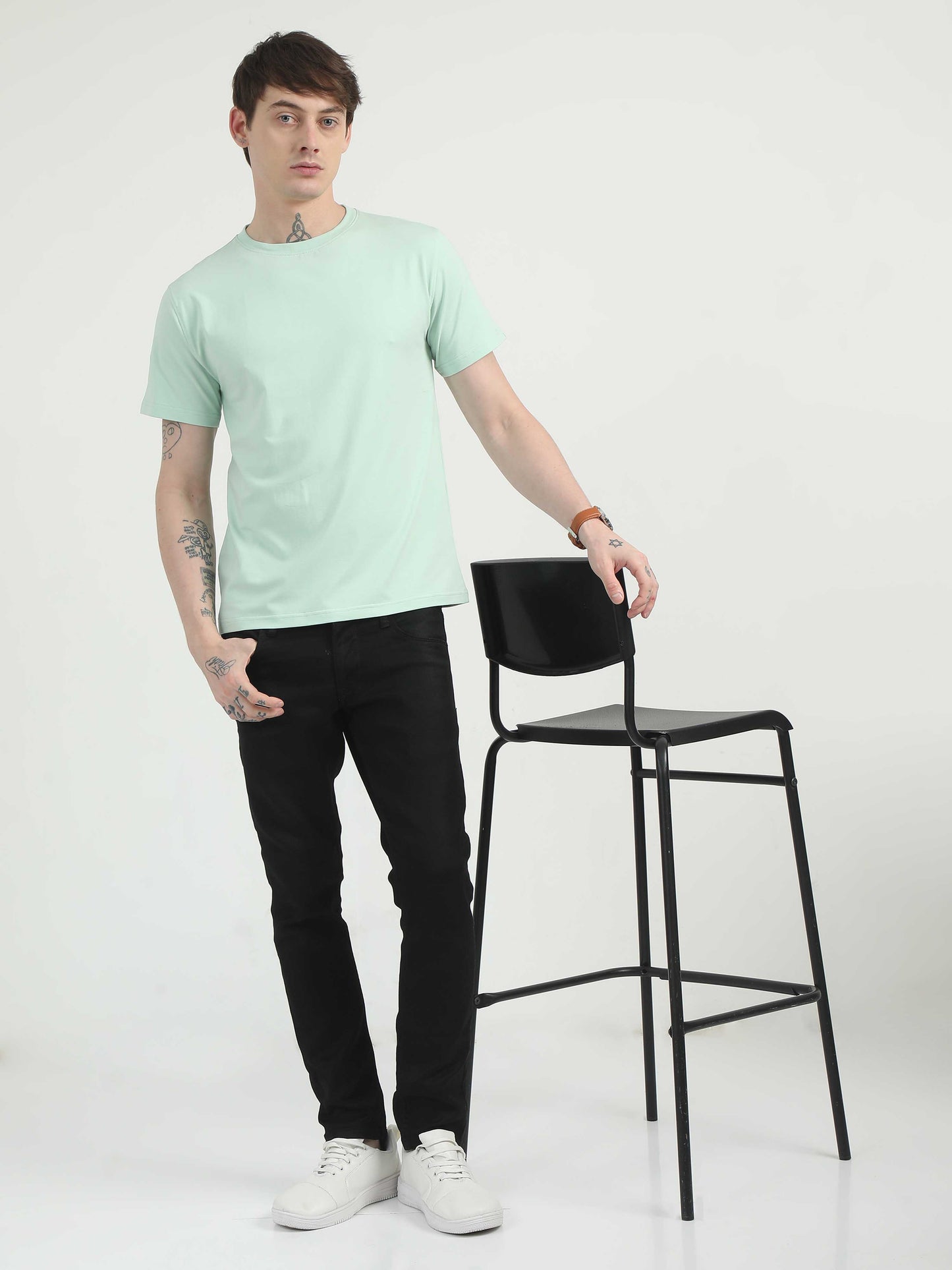 Light Green T-Shirt for Men