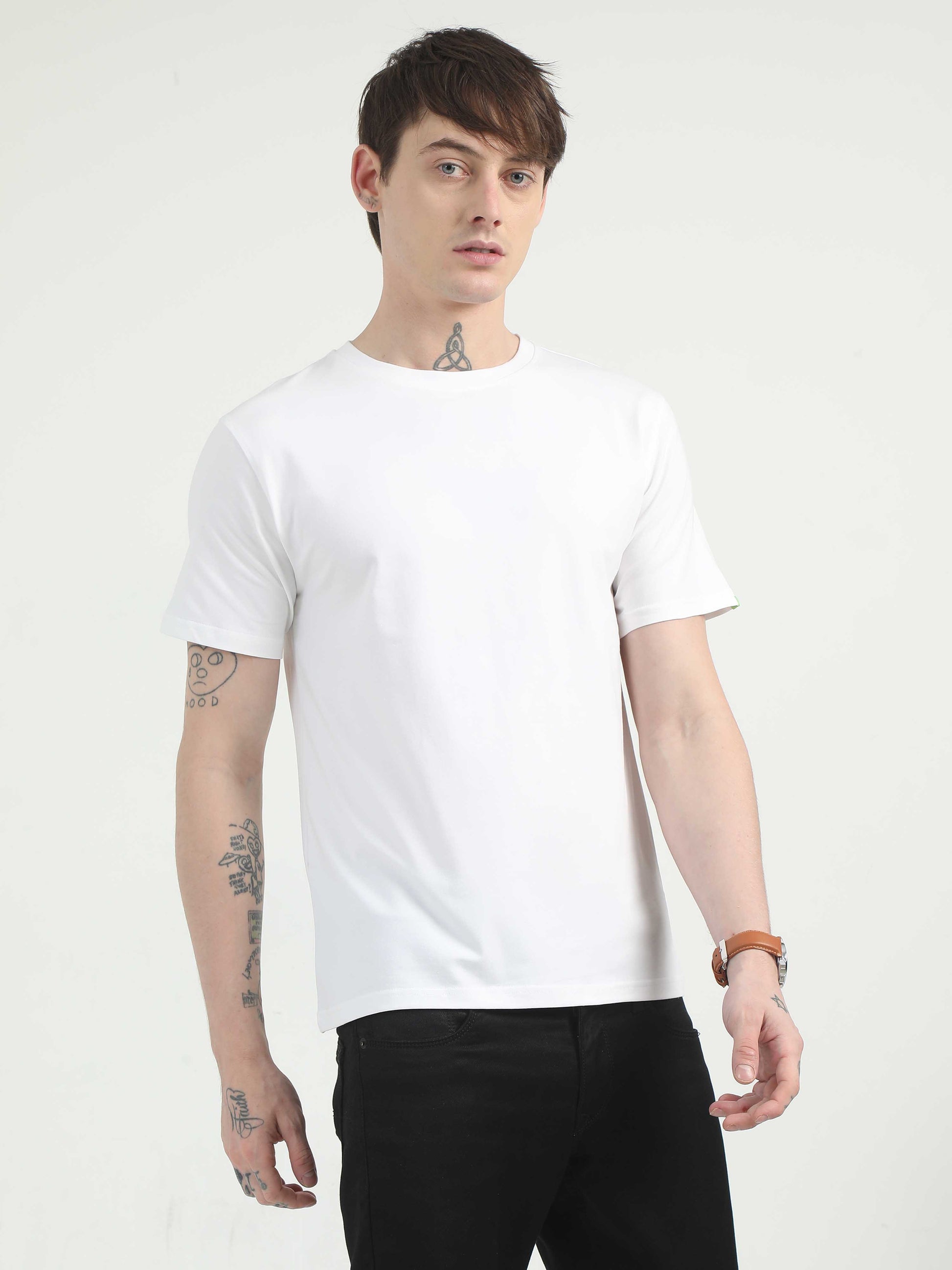 Plain White T-Shirt for Men