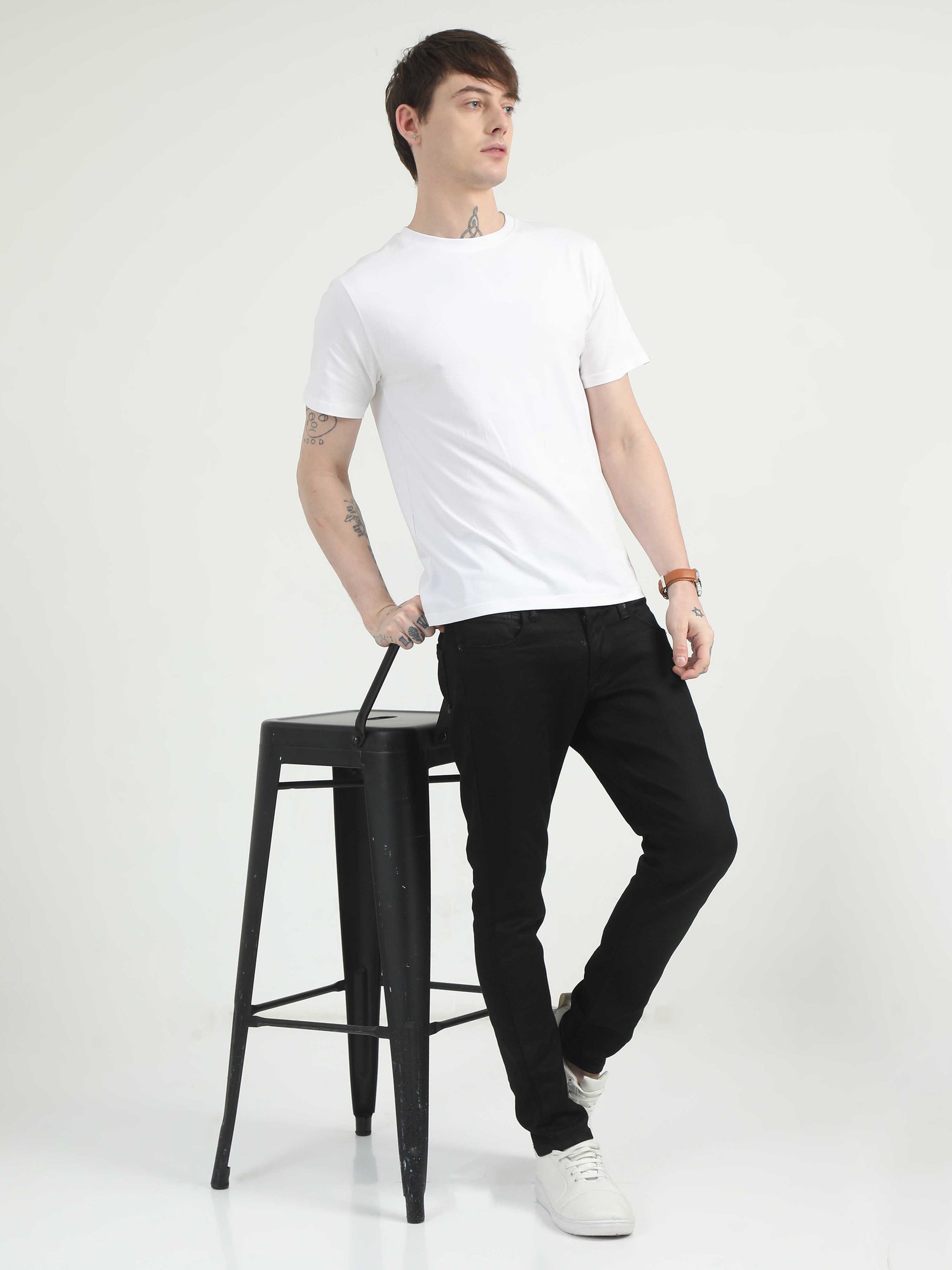 Plain White T-Shirt for Men