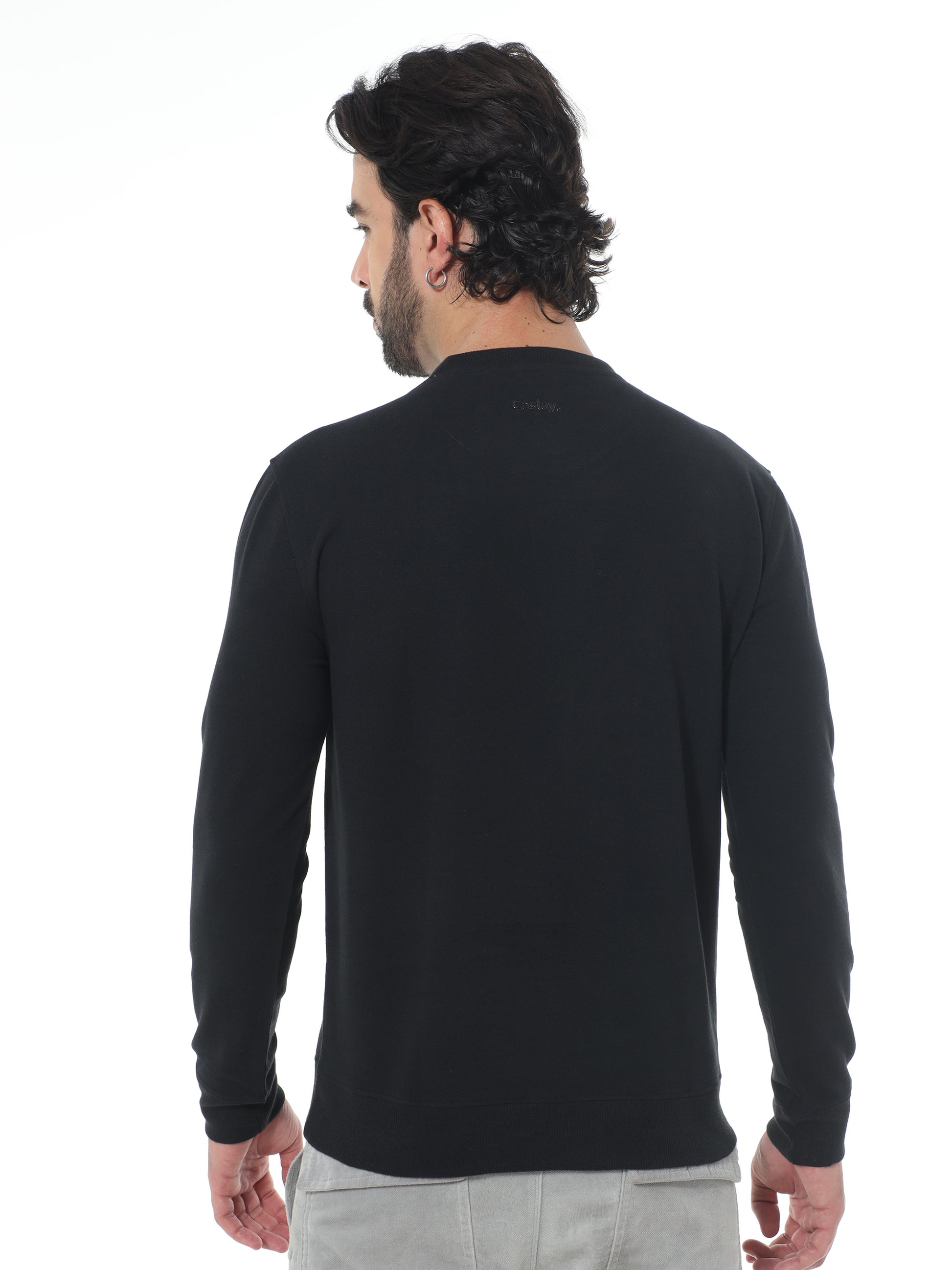 Sustainable Black Sweatshirt