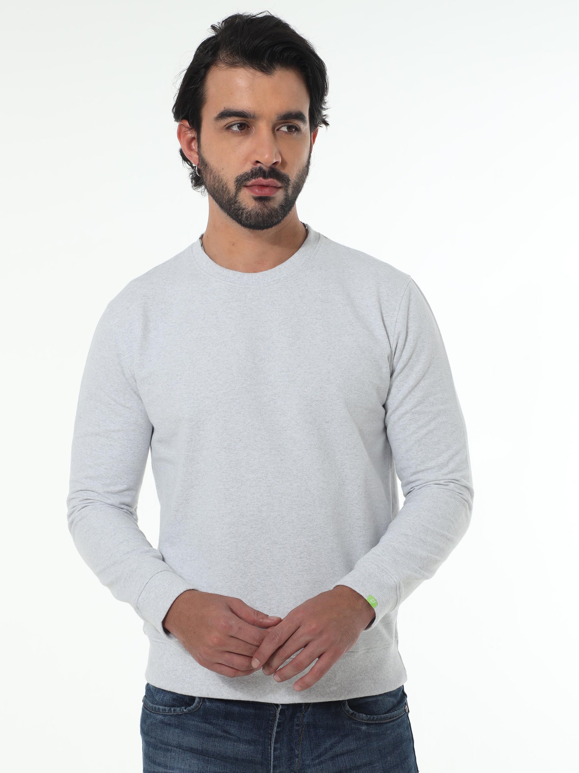 Sustainable White Sweatshirt